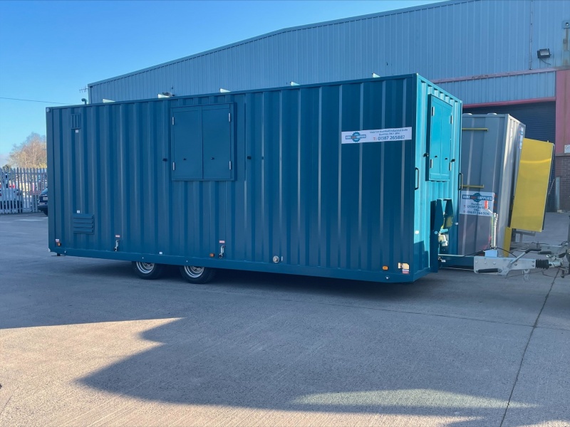 20Ft x 8Ft Steel Canteen/Drying Room Cabin