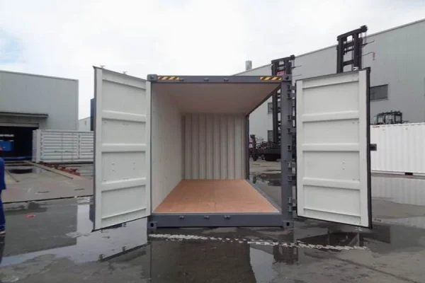 20ft Hi Cube Container (9′ 6″ high) suitable for IBC storage Sliding Door