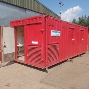 24Ft x 9Ft Steel Drying Room Cabin