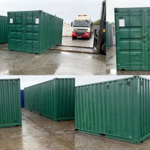 6M X 2.1M End Linked Flat Packed Container Bundle (Powder Coated)