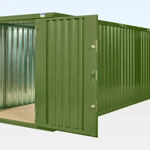 8M X 2.1M End Linked Flat Packed Container Bundle (Powder Coated)