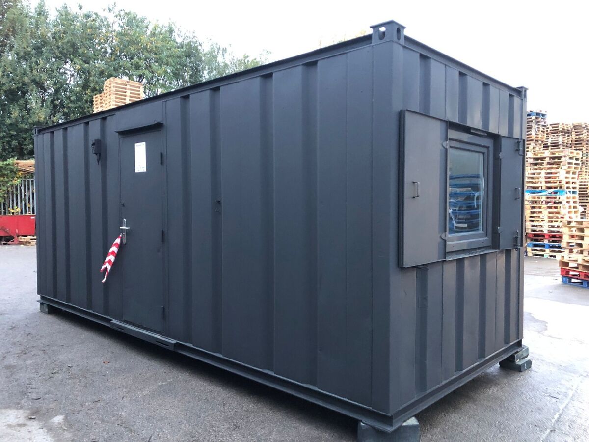 20Ft x 8Ft Steel Office/Canteen Cabin