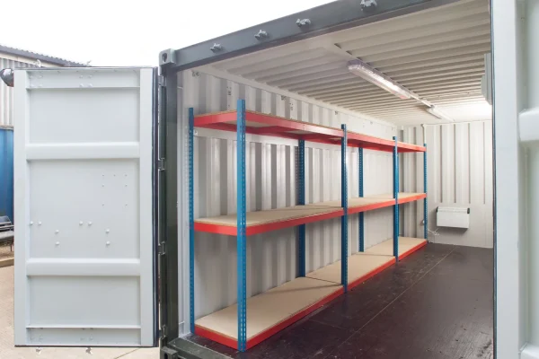 Adjustable, Heavy Duty Three Tier Racking For Rear Of Container – City ...
